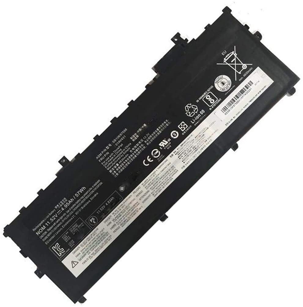 Accu voor 01AV494 01AV429 SB10K97586 Lenovo ThinkPad Carbon 5th Gen/X1 Carbon(compatible)