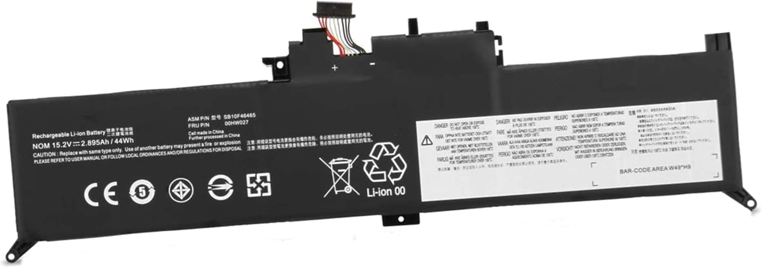 Accu voor 00HW026 00HW027 Lenovo ThinkPad Yoga 260 01AV432 01AV433 SB10F46464 SB10F46465 SB10F97589(compatible)
