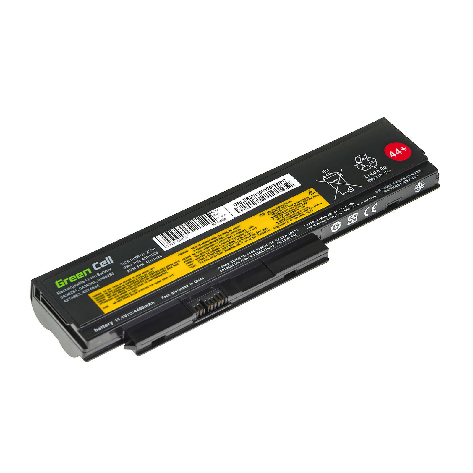 Accu voor Lenovo ThinkPad 45N1023 45N1175 45N1028 45N1029(compatible) - Klik op de afbeelding om het venster te sluiten