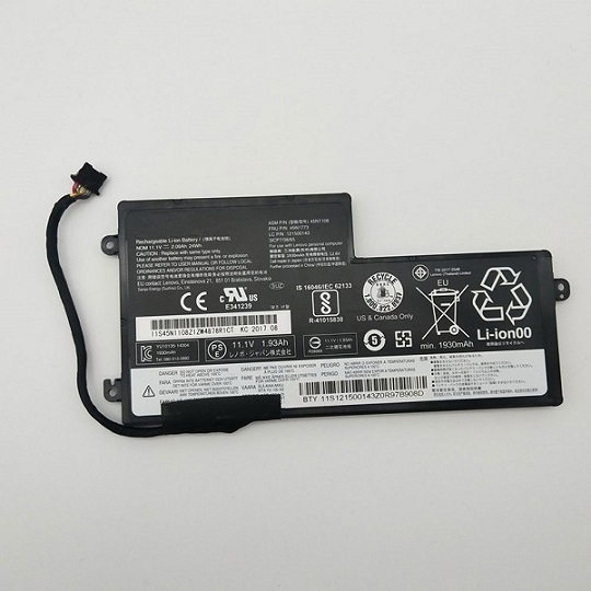 Accu voor Lenovo ThinkPad X250S X260 S440 S540 45N1110 45N1111 3icp7/38/65 (compatible)
