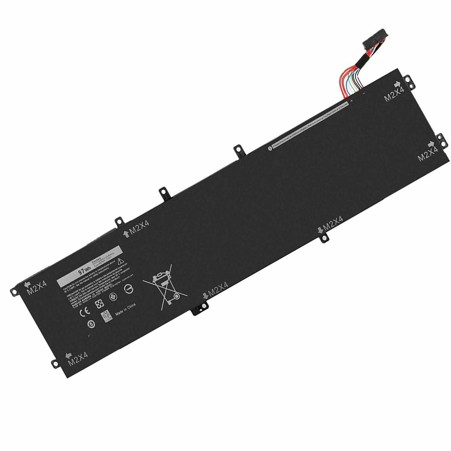 Accu voor 97Wh 6GTPY Dell Precision 5510 XPS 15 9550 9560 5XJ28 H5H20 5D91C(compatible)