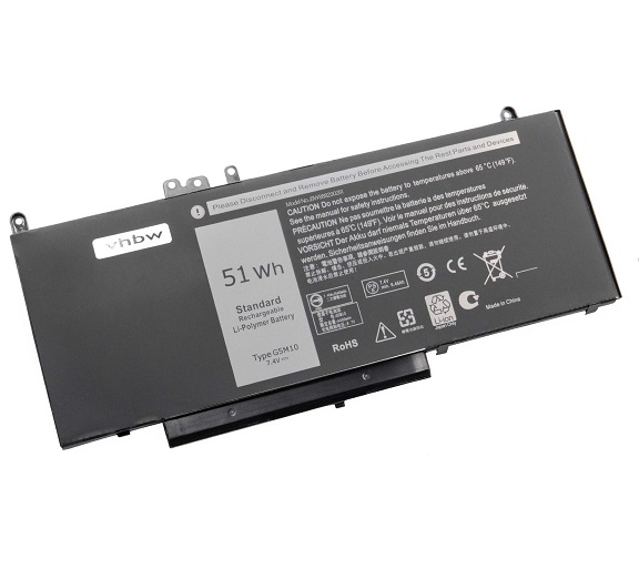 Accu voor G5m10 6MT4T TXF9M DELL Latitude E5570 E5470 E5550(compatible)