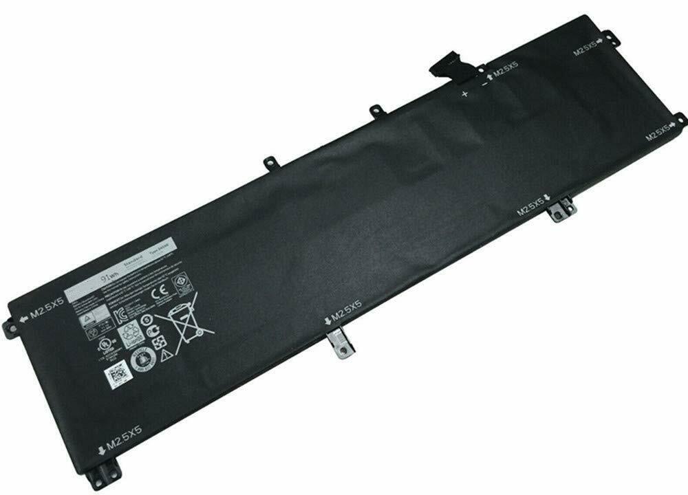 Accu voor 7D1WJ 245RR H76MV DELL XPS 15 9530 Precision M3800(compatible)