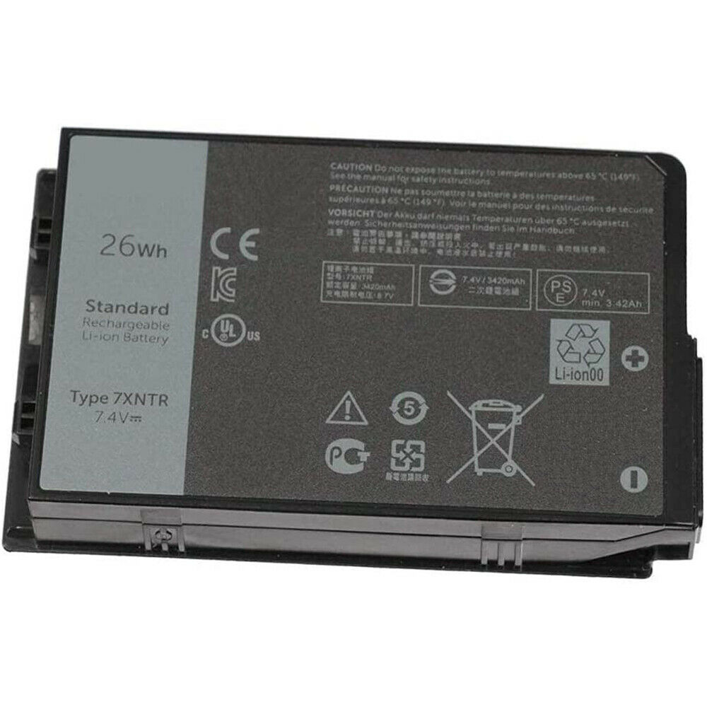 Accu voor Dell Latitude 12 7202 7212 7220 Rugged Tablet 7XNTR 07XNTR J7HTX FH8RW 0FH8R(compatible) - Klik op de afbeelding om het venster te sluiten