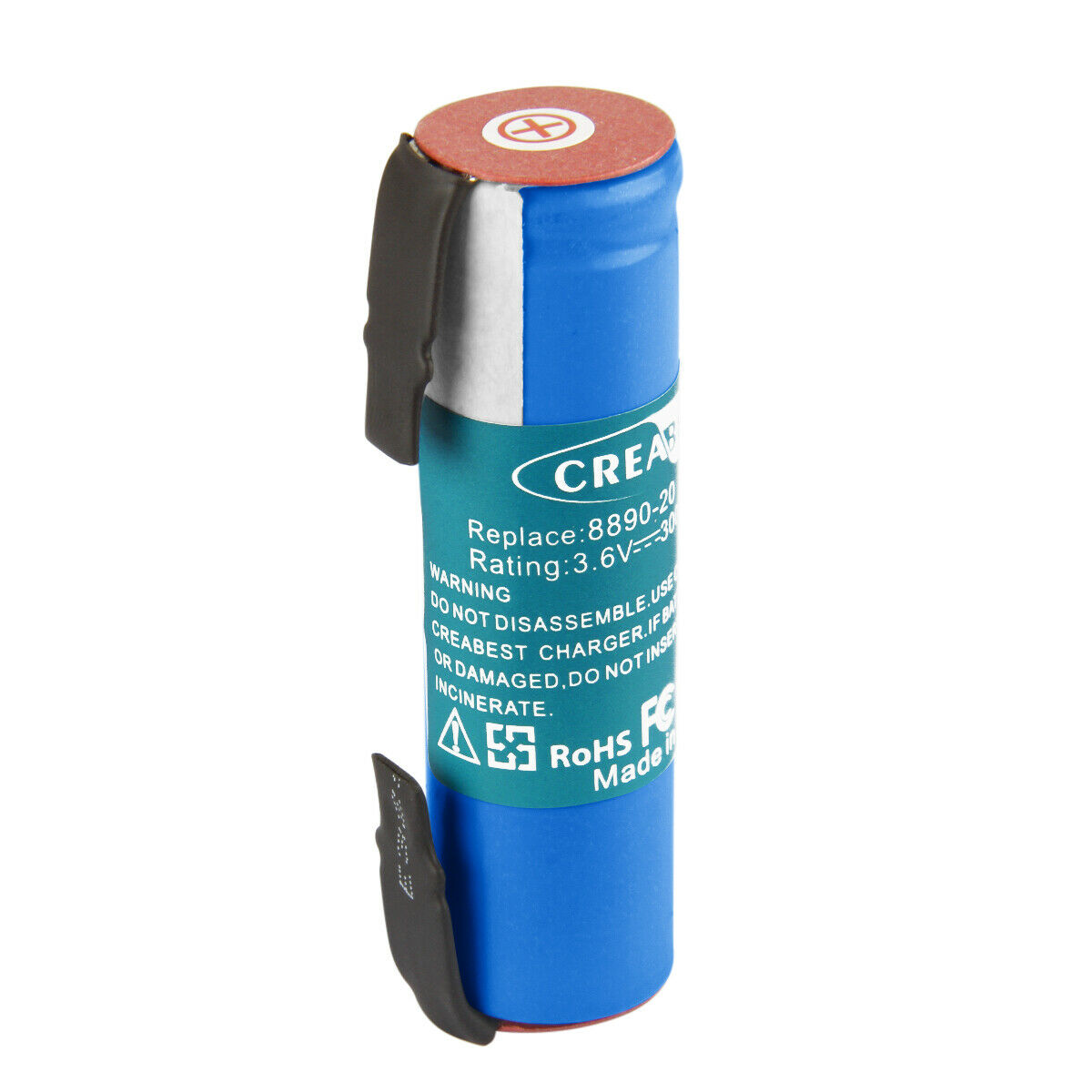 Accu 3000mAh 3.7V Li-Ion Gardena 18650VT1 8885 8890 easycut LI-18/23 R 9823(compatible)