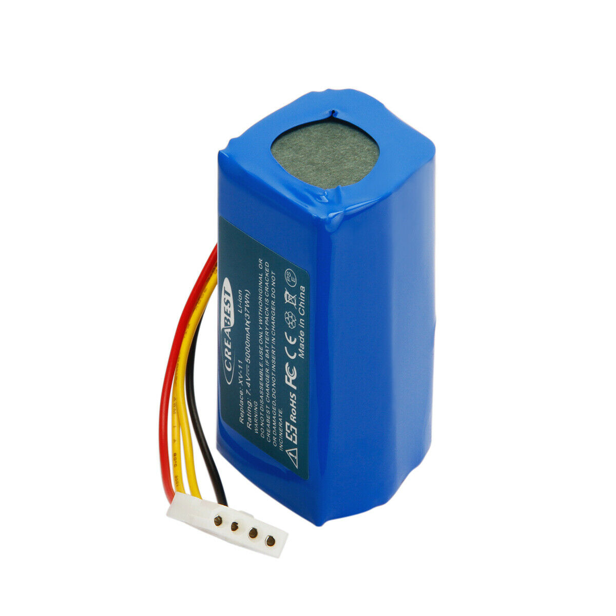 Accu 7.4V 5000mAh Li-Ion Neato 945-0005,945-0006,945-0024,205-0001,XV-11,XV-14(compatible)