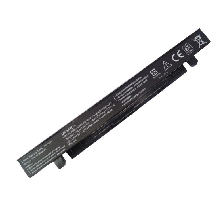 Accu voor ASUS R510 R512 R513 X450 X452 X550 X552 Y481 Y482 Y581 Y582 A41-X550A(compatible)