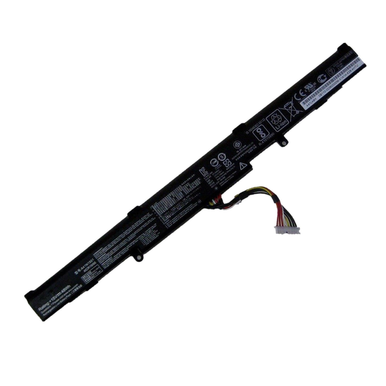 Accu voor 15V 48Wh A41N1501 L41LK2H L41LK9H ASUS GL752JW GL752VL GL752VW(compatible)