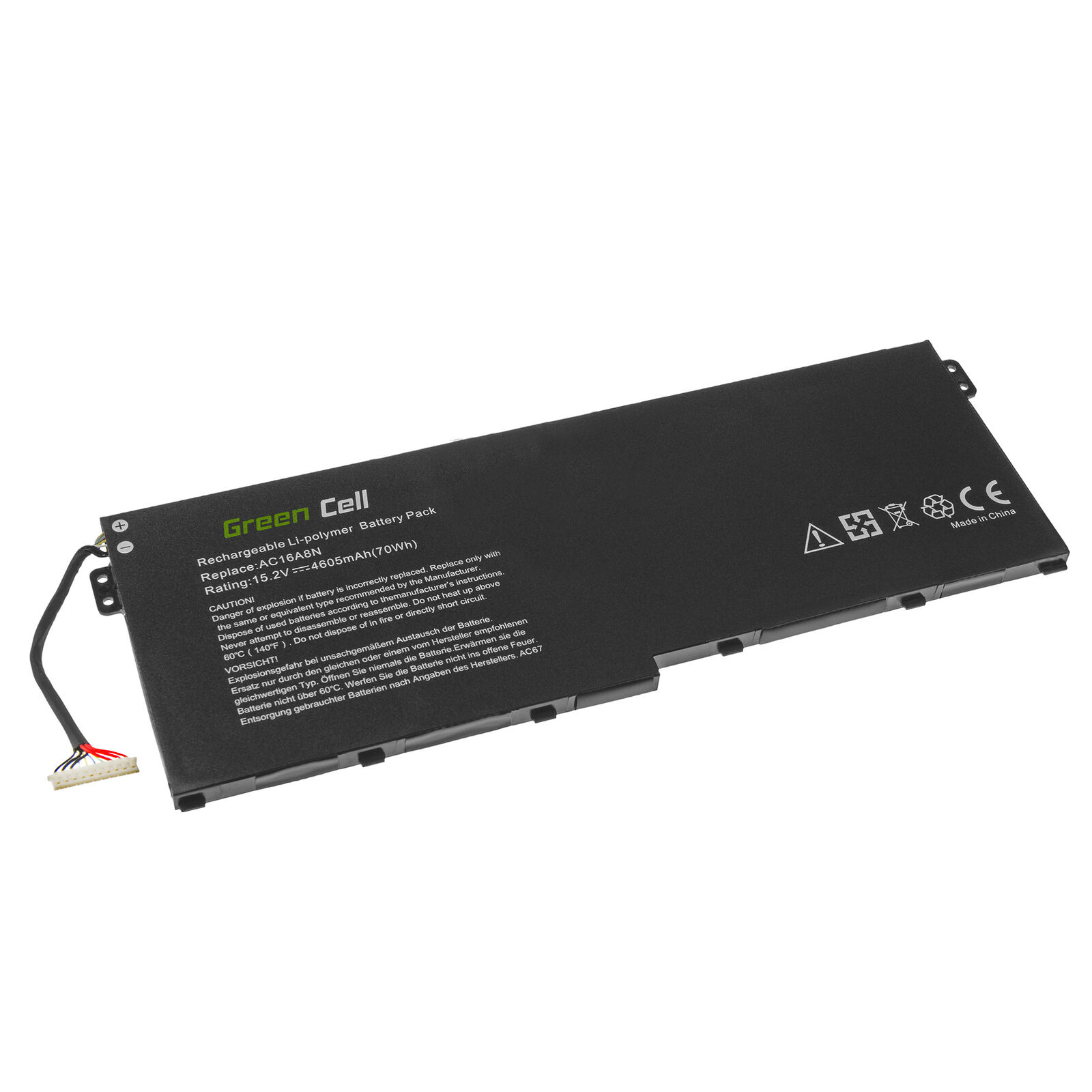Accu voor 15.2V AC16A8N Acer Aspire V15 V17 Nitro BE VN7-593G VN7-793G(compatible)