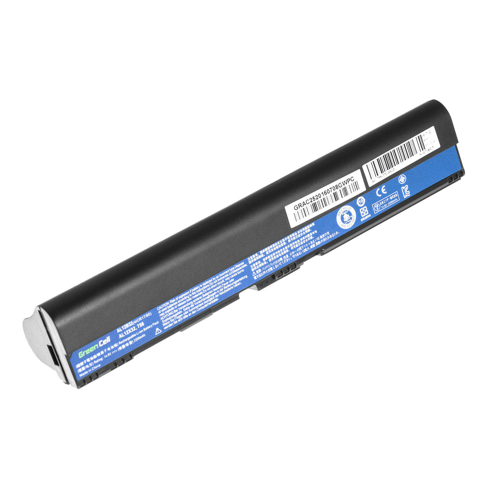 Accu voor 14.8V Acer CHROMEBOOK C710 C710-2847 AL12B32/42CR17/65 2200mAh(compatible)