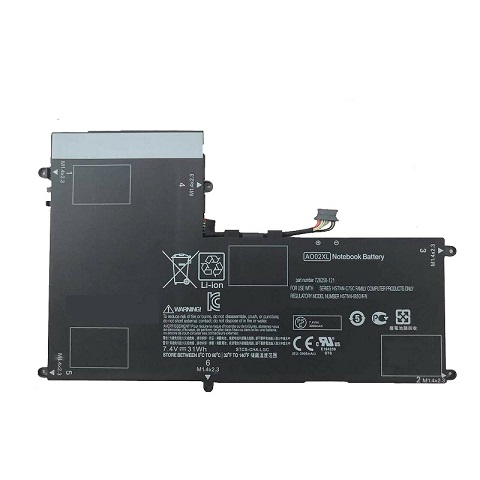 Accu voor 7.4V AO02XL HSTNN-UB5O 728558-005 HP ElitePad 1000 G2(compatible) - Klik op de afbeelding om het venster te sluiten