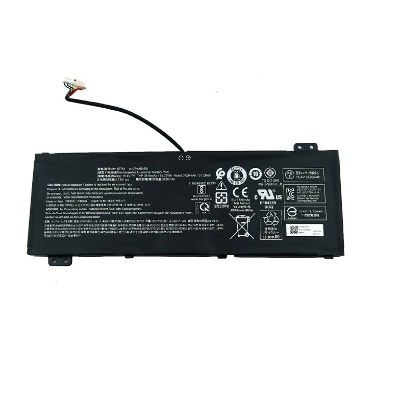 Accu voor Acer Nitro 5 AN515-43 AN515-53 AN515-54 AN517-51 4ICP4/69/90(compatible)