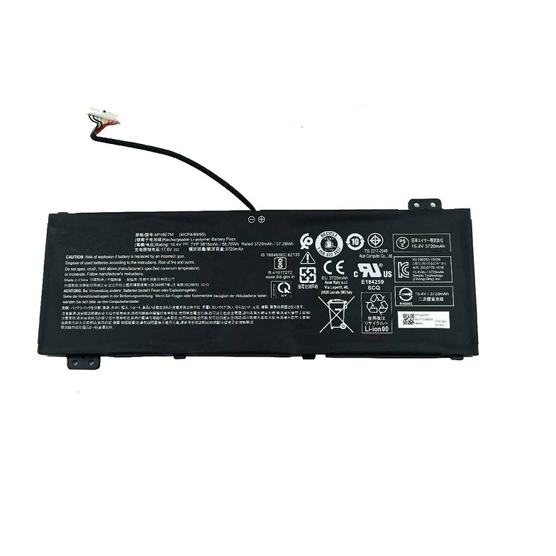 Accu voor Acer Nitro 5 AN515-43 AN515-53 AN515-54 AN517-51 4ICP4/69/90(compatible) - Klik op de afbeelding om het venster te sluiten