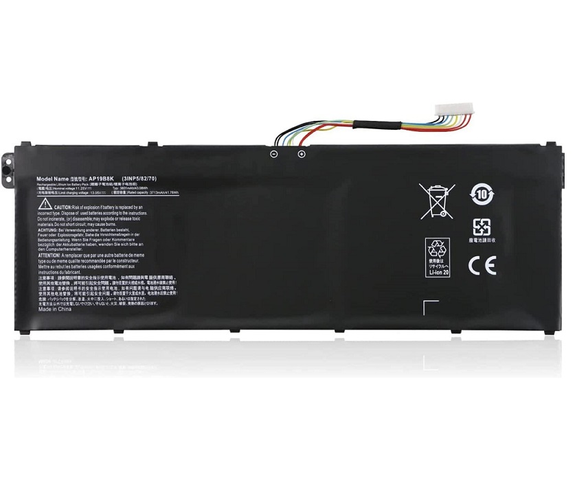 Accu voor AP19B8K 3INP5/82/70 Acer aspire a315 A317-52 43WH(compatible)