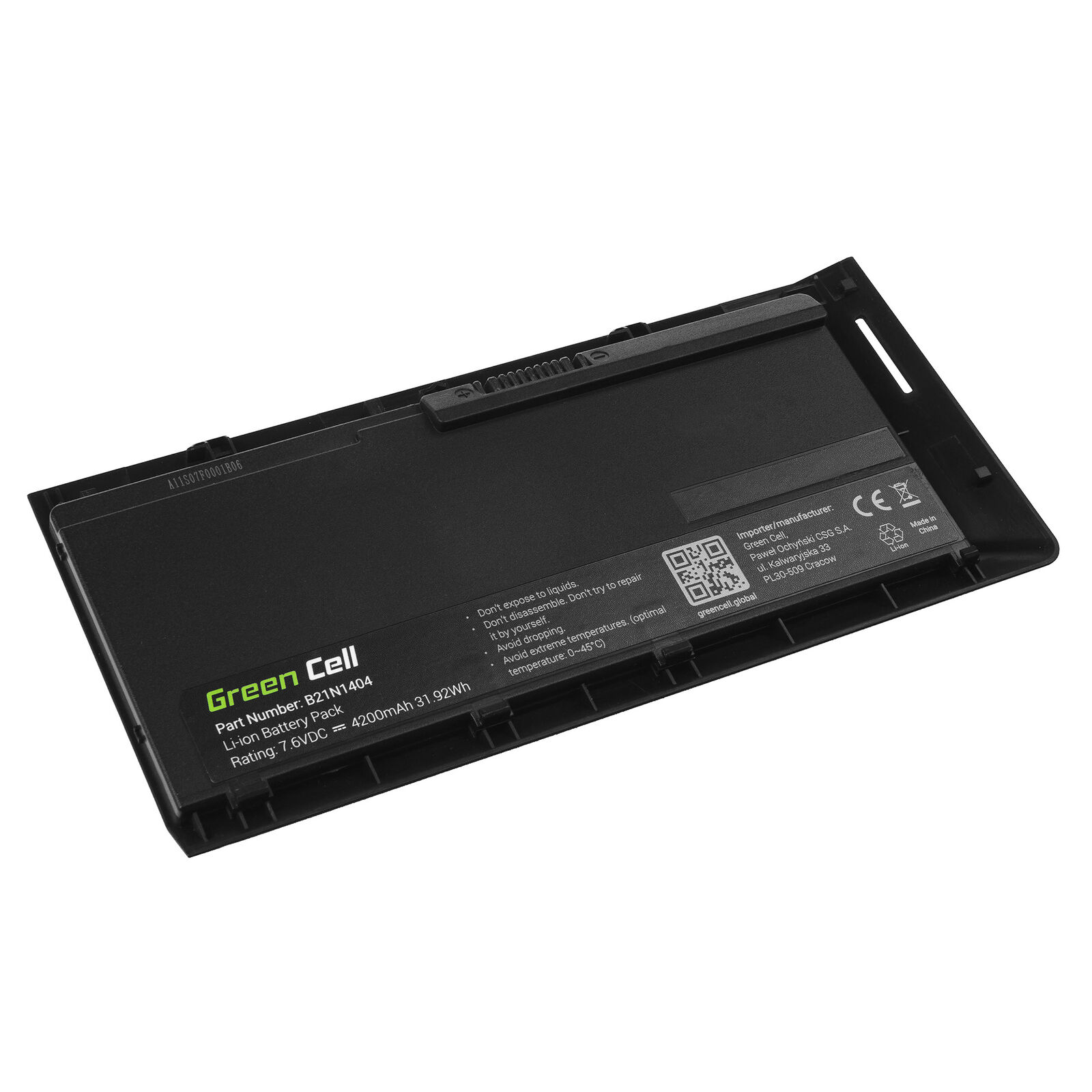 Accu voor Asus AsusPRO BU201 BU201L BU201LA B21N1404(compatible) - Klik op de afbeelding om het venster te sluiten