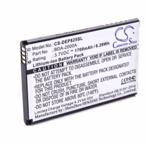 Accu Doro Liberto 822 825 8030 8031 BDA-2000A(compatible)