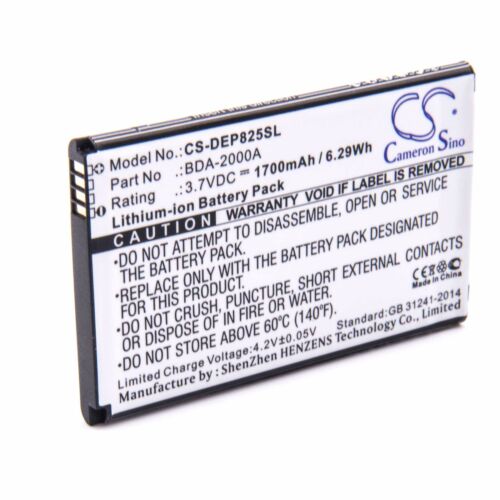 Batterie Doro Liberto 822 825 8030 8031 BDA-2000A(compatible)