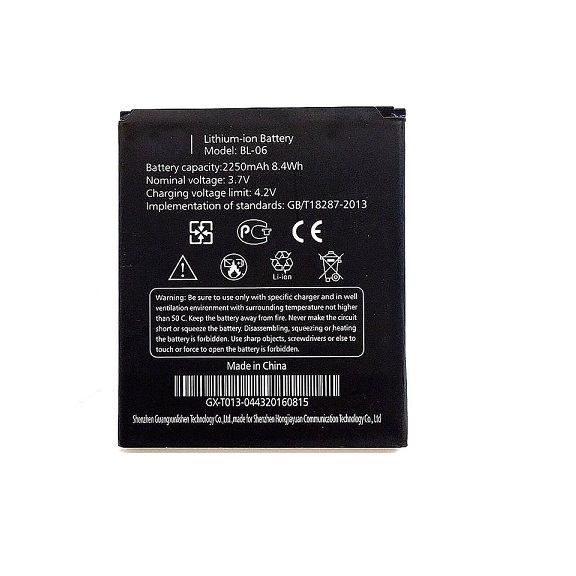 Batterie BL-06 THL T6 / THL T6S / T6S Pro / T6C / T6 Pro,2250mAh(compatible)