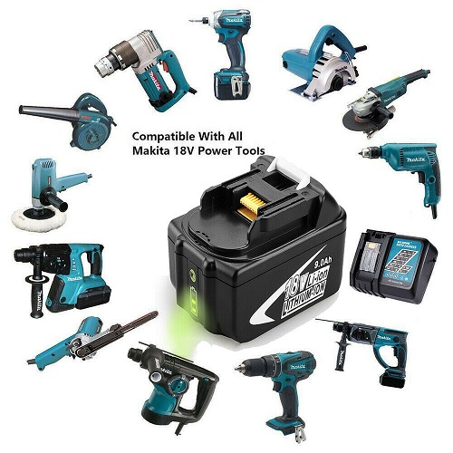 Accu Makita BL1890B BL1830B LXT Lithium Ion 18V 9,0Ah BL1850B BL1860B(compatible)
