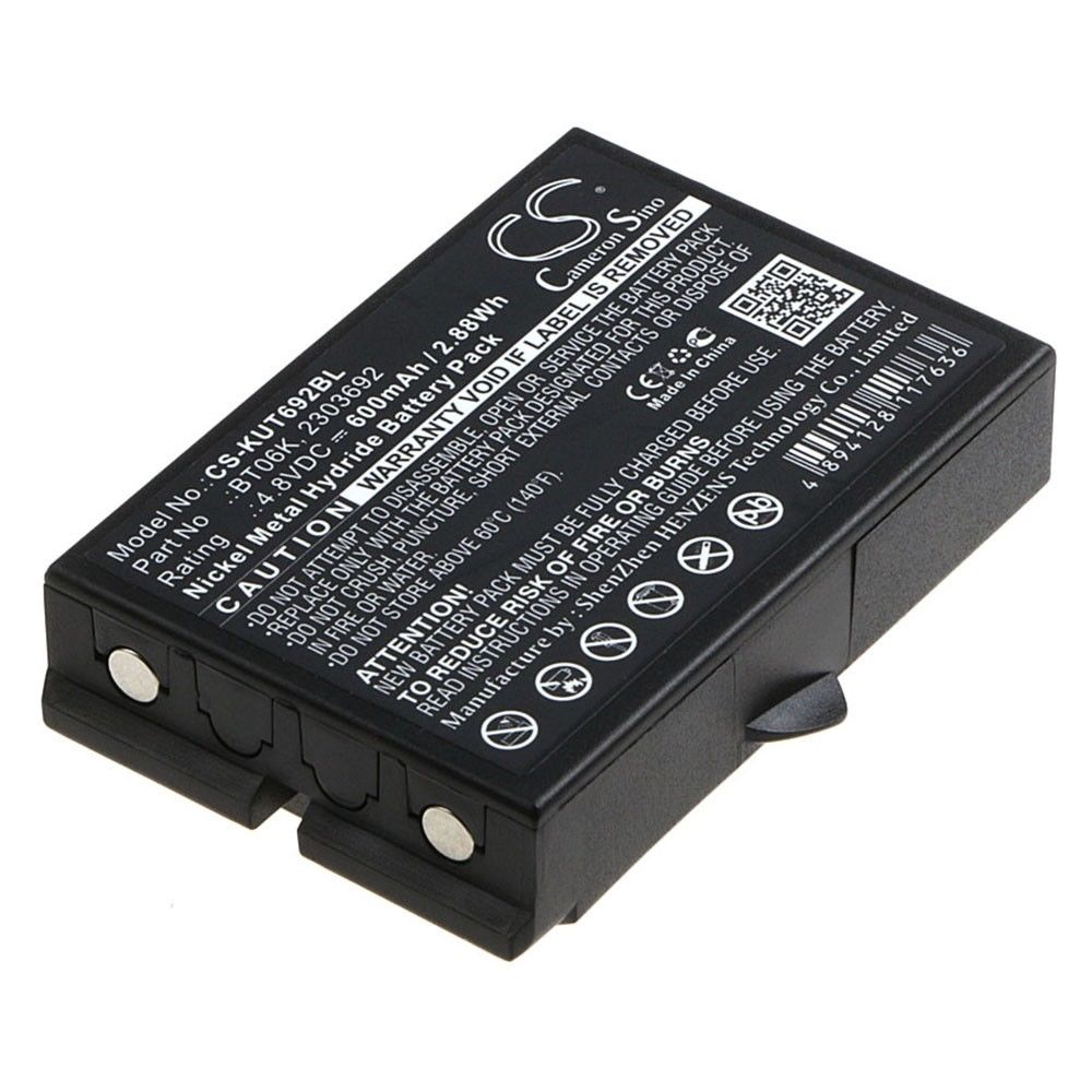 Accu Ni-MH Ikusi Rad-TF T72 Atex Transmitters (BT06K) compatibele batterij