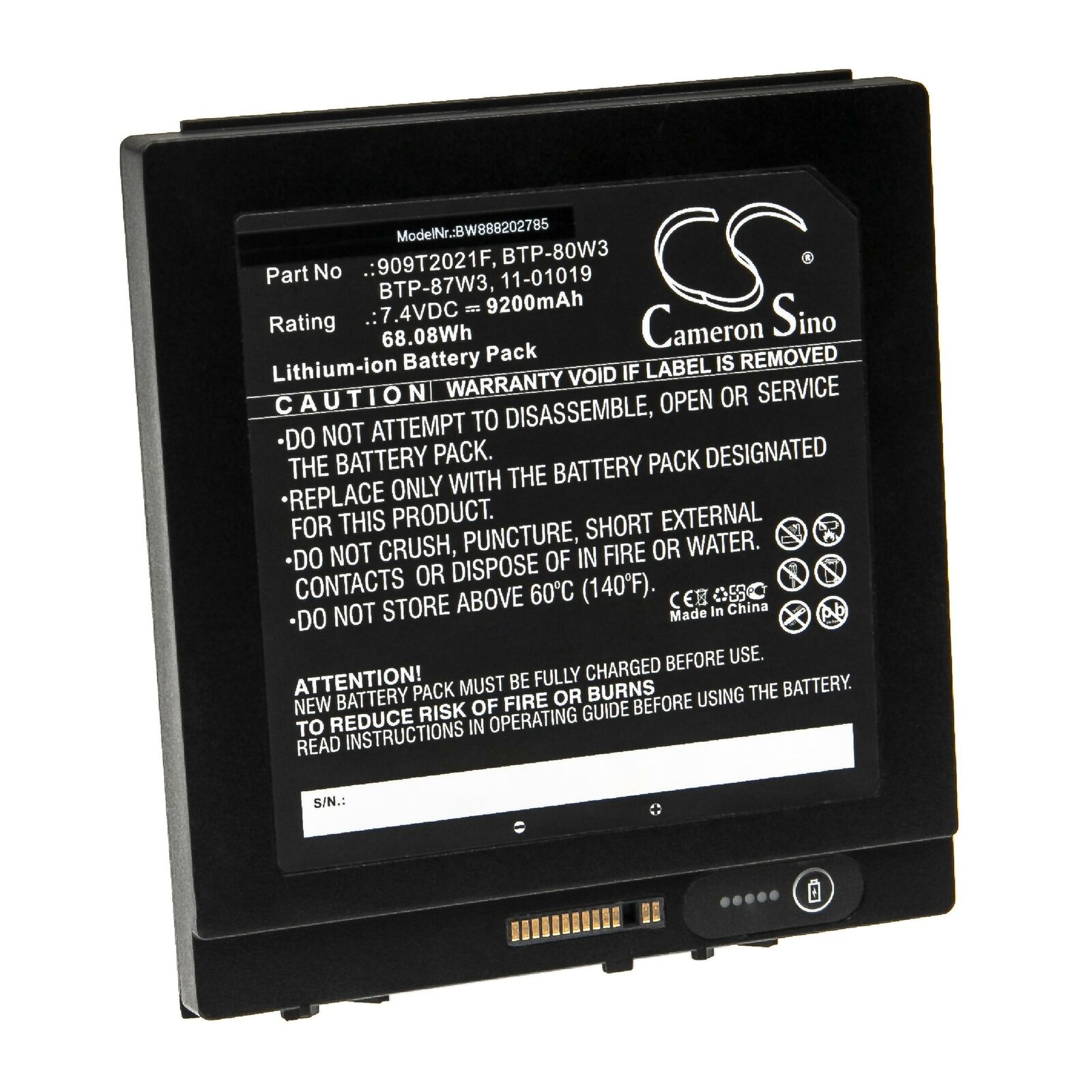 Accu 909T2021F BTP-87W3 BTP-80W3 Xplore iX104C2D iX104RD XC6 DMSR(compatible)