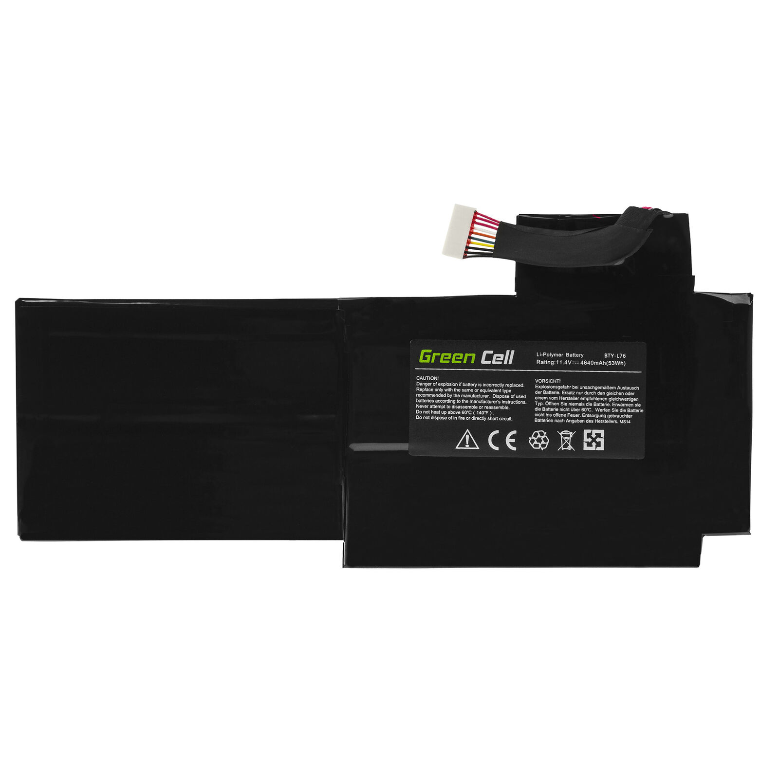 Accu voor MSI GS70 MS-1771 17.3" 11.1V 5400mAh BTY-L76(compatible) - Klik op de afbeelding om het venster te sluiten