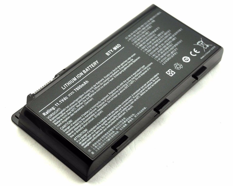 Accu voor MSI GX660 GX660D GX660DX GX660DXR GX660R GX680(compatible)