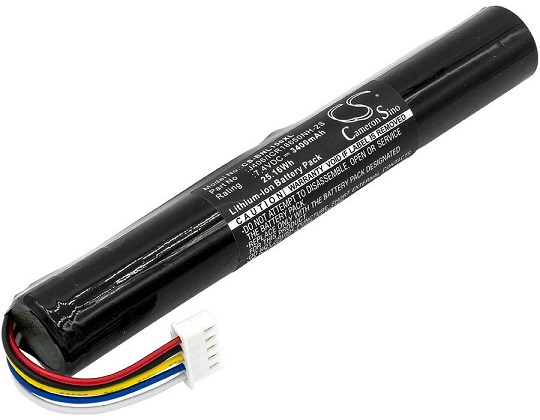 Accu 7.4V BANG OLUFSEN Beolit 15 J406/ICR18650NH-2S 3400mAh Li-ion(compatible)