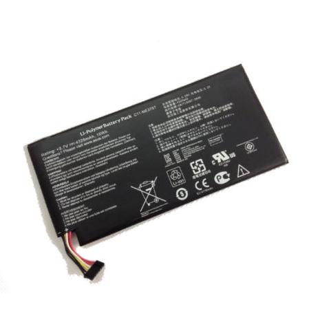 Accu voor Nexus 7 (1st gen 2012) Li-polymer C11-ME370T 4325mAh 3.7V 16Wh(compatible)