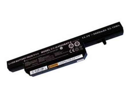 Accu voor C4500BAT-6 for Clevo & Hi-Grade& Pcspecialist Optimus&ChiliGREEN laptop(compatible)