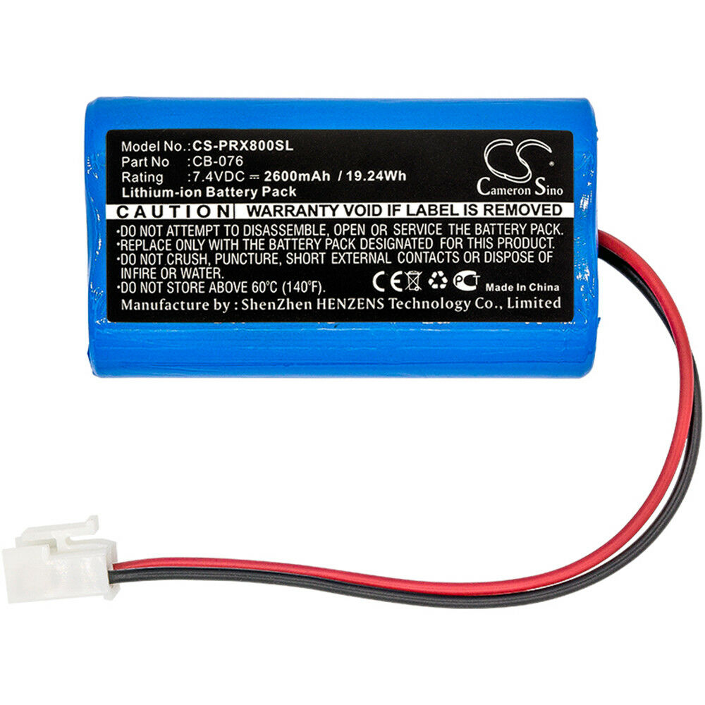 Batterie 7,4V Li-Ion Promax 8 Premium CATV Analyser - CB-076 -2600mAh(compatible) - Klik op de afbeelding om het venster te sluiten