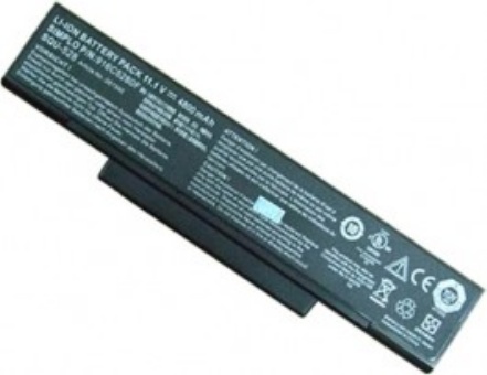 Accu voor MSI VX600 Model MS-163P 91NMS44LD4SW1 CBPIL44(compatible)