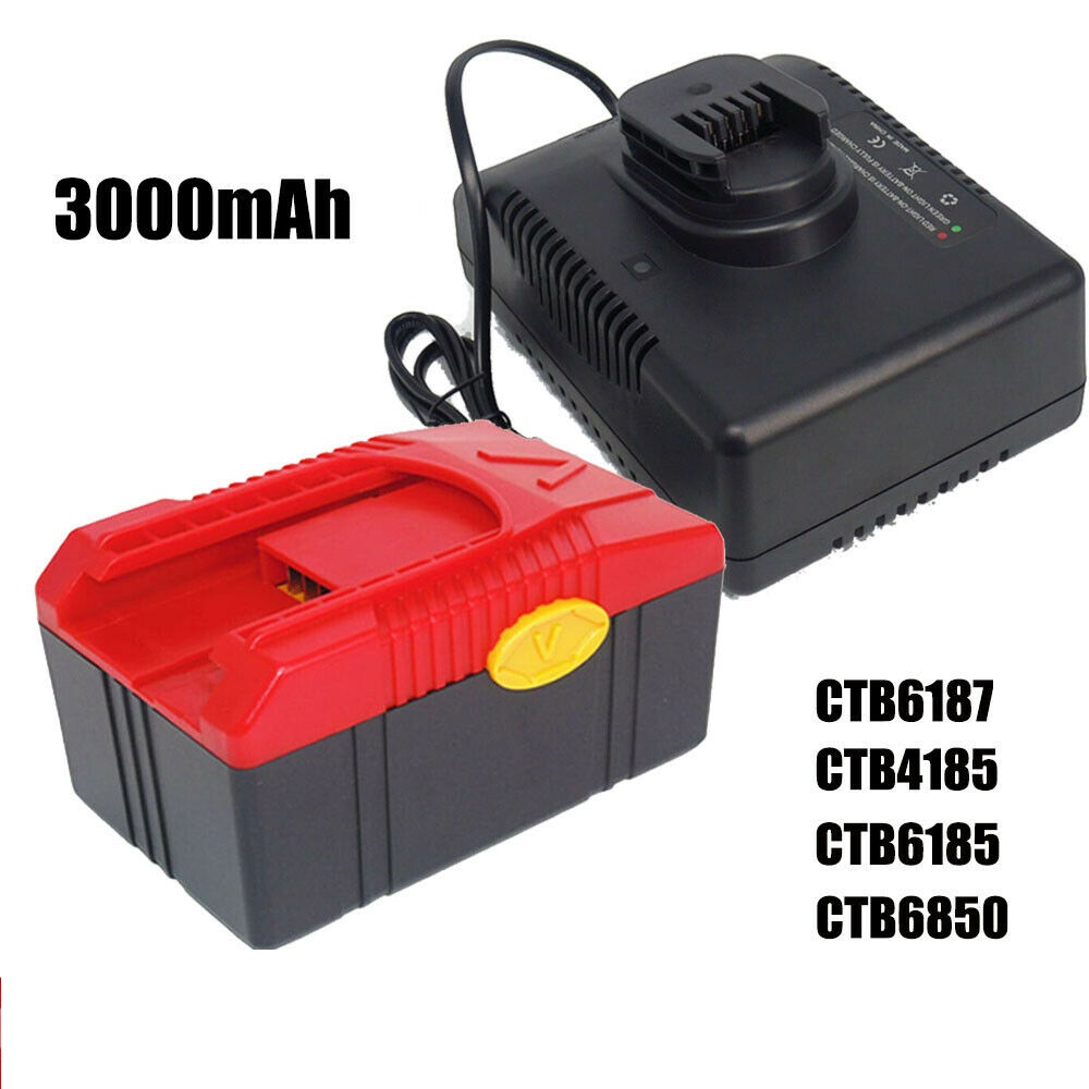 Accu + Charger CTC620 18V 3.0Ah Snap on Battery CTB6187 CTB4185 CTB4187 CTB6185 CT6850 - Klik op de afbeelding om het venster te sluiten