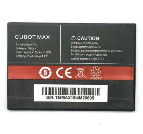 Accu 4100MAH Cubot Max Smartphone 3.8V(compatible)