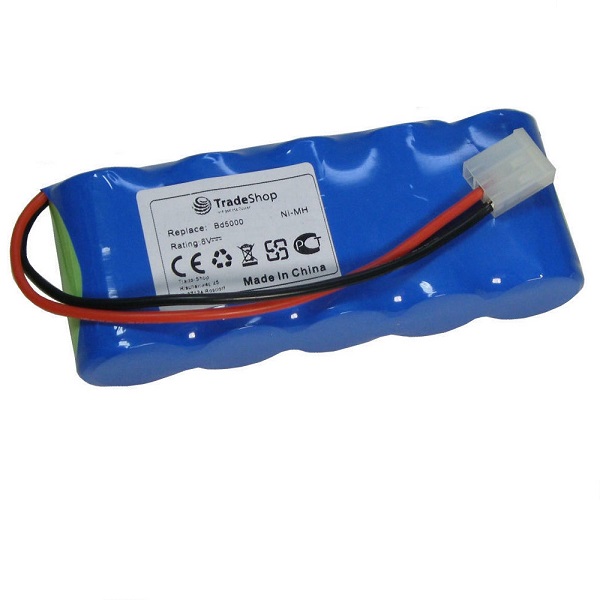 Batterie 6V 4500mAh Ni-MH Bosch Somfy BD5000 BD6000 E-BRLX620-1-NC(compatible) - Klik op de afbeelding om het venster te sluiten