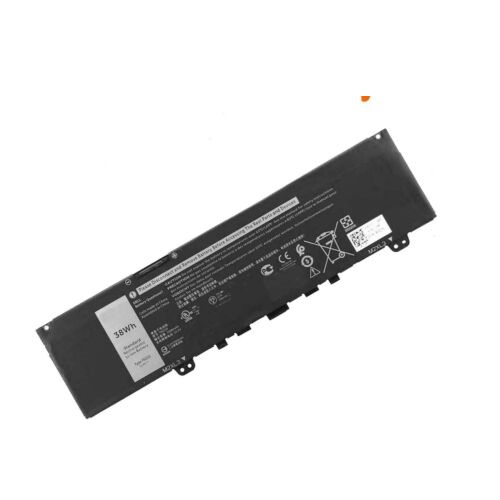 Accu voor Dell F62G0 F62GO Inspiron 13 7373 2-IN-1 7370 7386 39DY5 P83G(compatible)