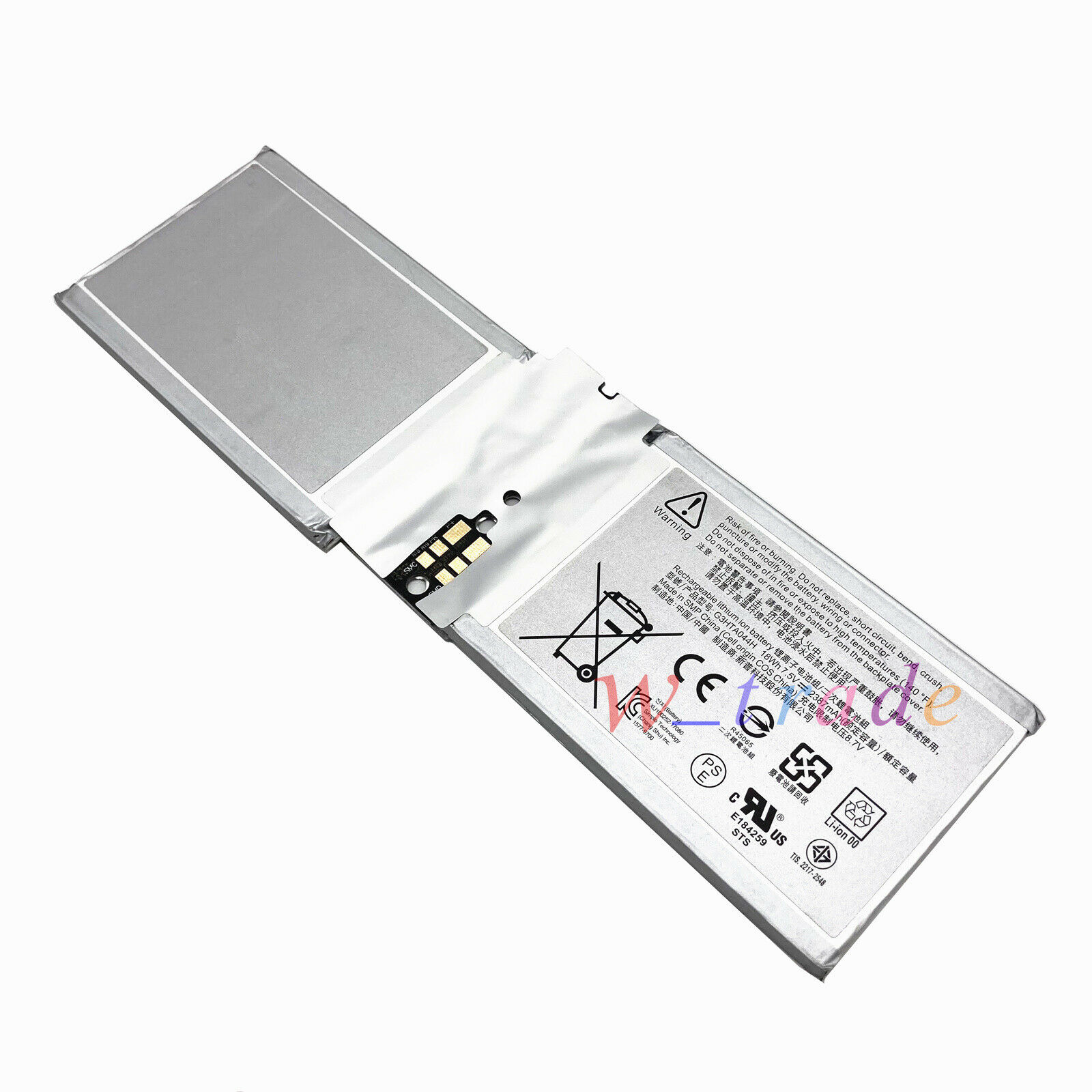 Accu voor G3HTA044H G3HTA020H Microsoft Surface Book 1 2 CR7-00005 CR7-00007(compatible) - Klik op de afbeelding om het venster te sluiten