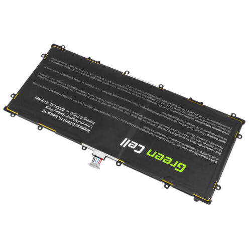 Accu voor Samsung Google Nexus 10 GT-P8110 P8110 8000mAh(compatible) - Klik op de afbeelding om het venster te sluiten