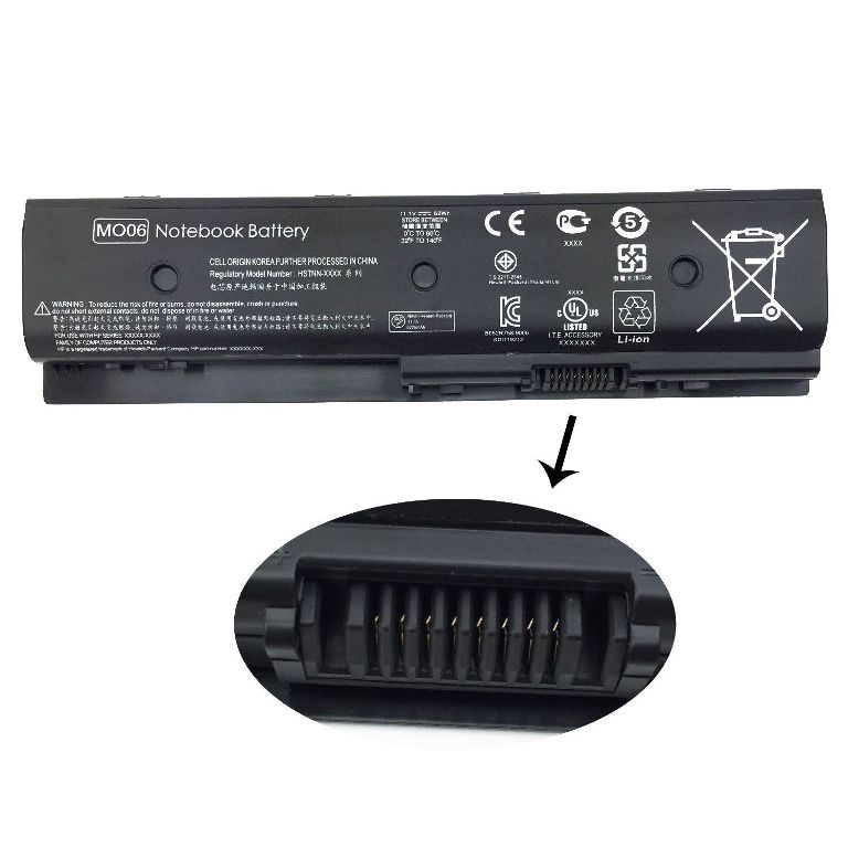 Accu voor HP Envy DV7-7202EG M6-1140SG DV4-5202TU DV4-5202TX(compatible)
