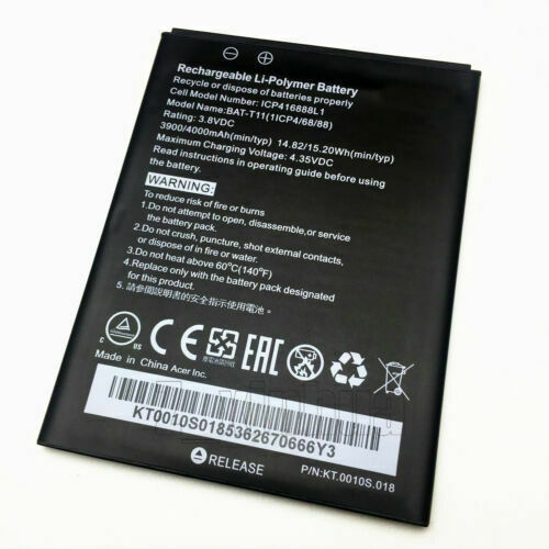 Batterie ICP416888L1 Acer Liquid Z630 T03 T04 Z630S BAT-T11 (1ICP4/68/88)(compatible)