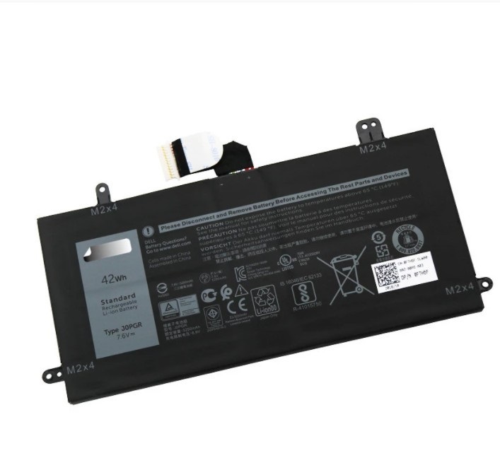 Accu voor 42Wh 7.6V Echtem J0PGR Dell Latitude 5285 5290 T17G Serie 1WND8 JOPGR(compatible)