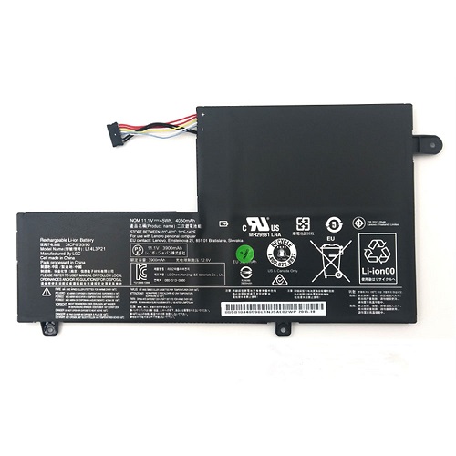 Accu voor L14M3P21 L14L3P21 5B10G78611 Lenovo Yoga 500-14IBD 500-14ISK(compatible) - Klik op de afbeelding om het venster te sluiten