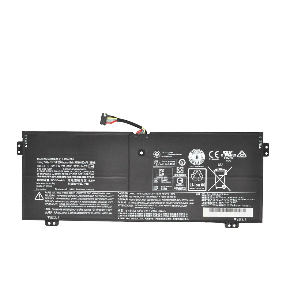 Accu voor L16C4PB1 L16L4PB1 L16M4PB1 Lenovo YOGA 720-13IKB 730-13IKB(compatible) - Klik op de afbeelding om het venster te sluiten