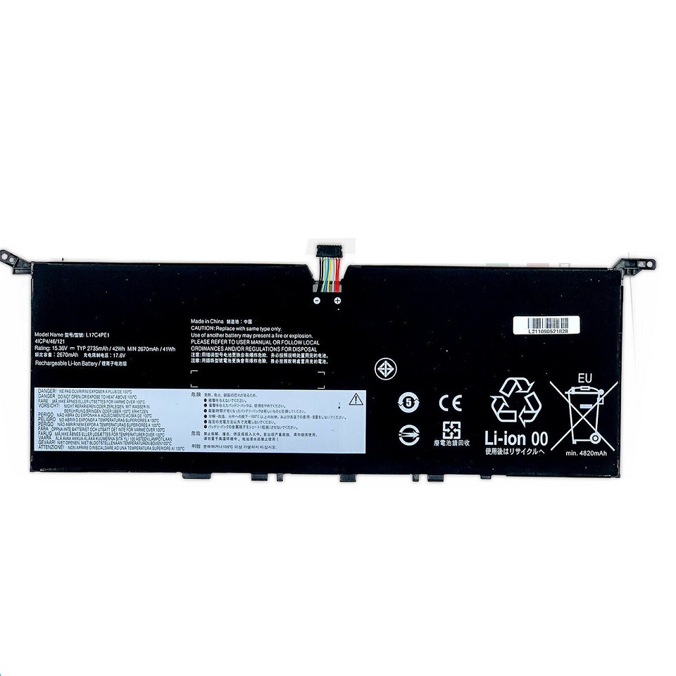 Accu voor L17C4PE1 L17M4PE1 81K0 Lenovo Yoga S730-13IWL 81J0001GGE(compatible) - Klik op de afbeelding om het venster te sluiten