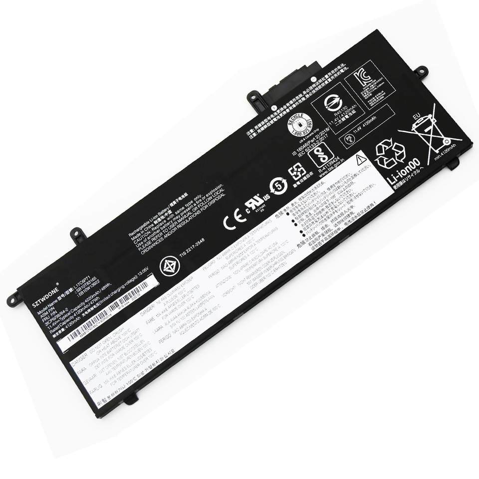 Accu voor Lenovo L17C6P72 SB10K97629 01AV485 L17M6P72 01AV484 L17M6P71(compatible) - Klik op de afbeelding om het venster te sluiten