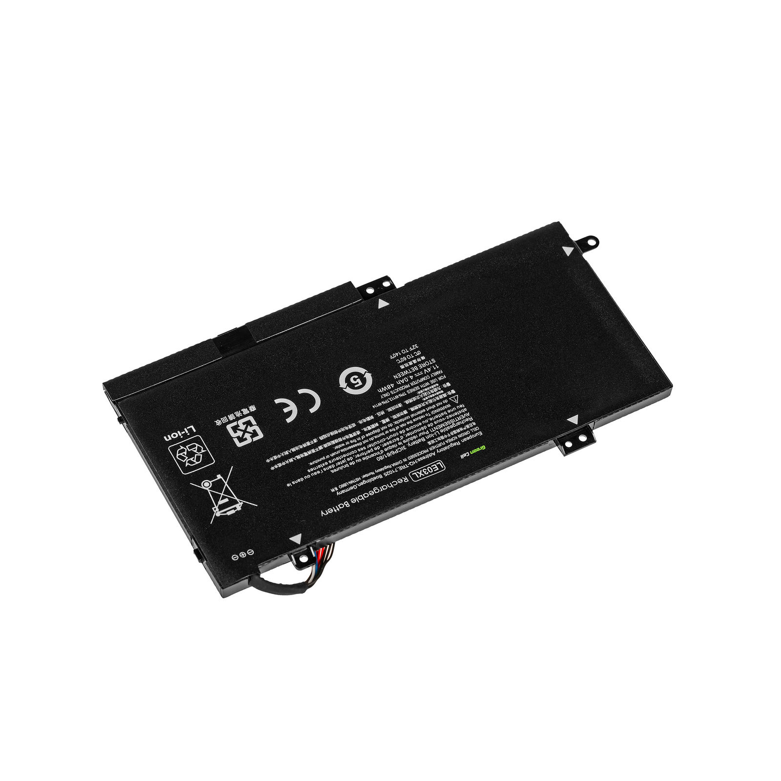 Accu voor LE03XL HSTNN-UB6O HP Envy x360 15-W M6-W(compatible)