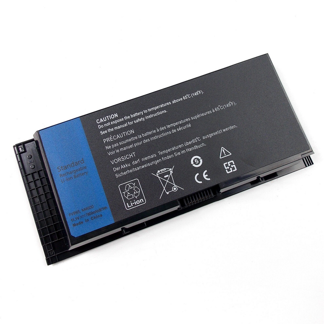 Accu voor 7800mAh FV993 R7PND X57F1 Dell Precision M4600 M4700 M6600 M4800 M6800(compatible) - Klik op de afbeelding om het venster te sluiten