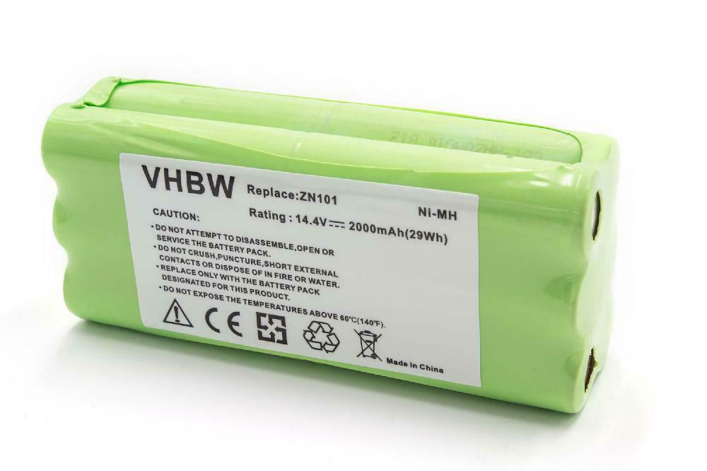Batterie Ecovacs Dibea K6,K6L,L6,ZN101 2000mAh 14.4V NiMH(compatible)