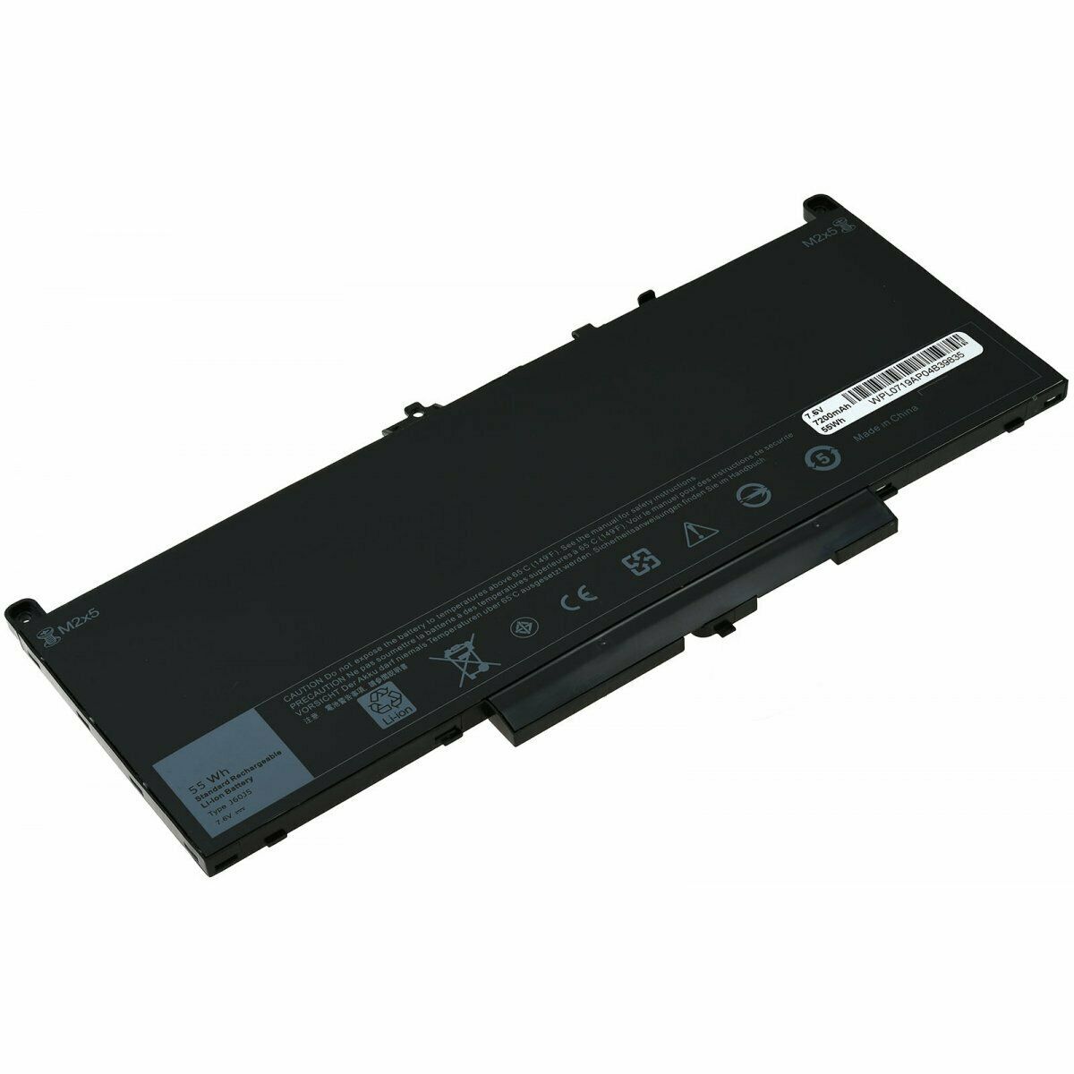 Accu voor Dell Latitude E7270,E7470 0MC34Y 242WD J60J5 MC34Y(compatible)