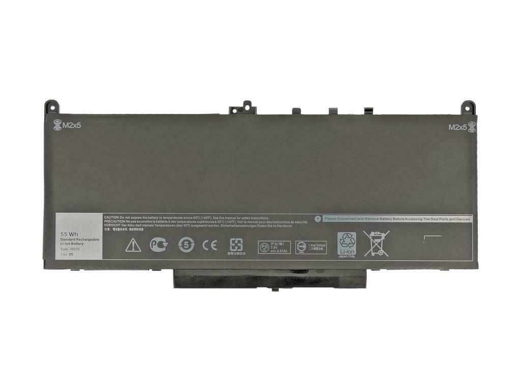 Accu voor Dell Latitude E7270,E7470 0MC34Y 242WD J60J5 MC34Y(compatible)